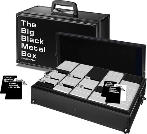 amazon big fat metal box for cards|The Big Black Metal Box (BBB Edition) .